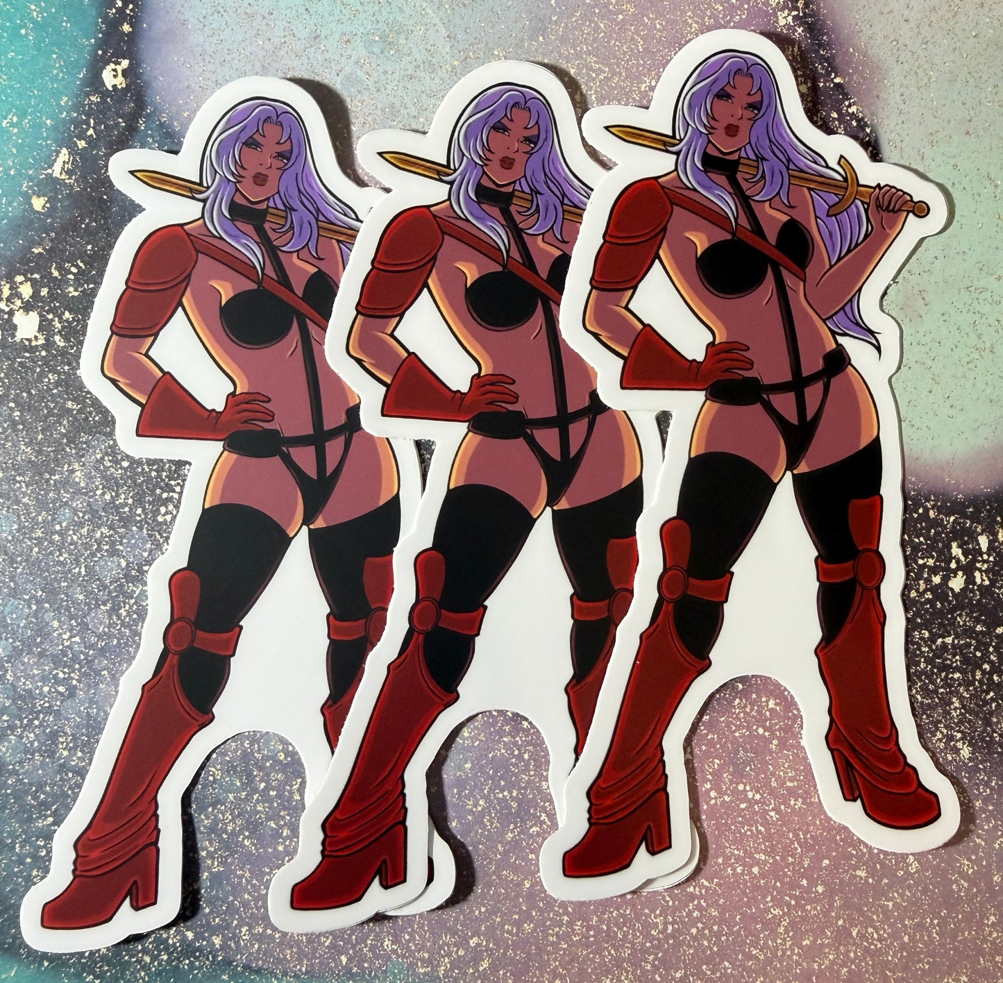Taarna 5” Vinyl Fan Art Sticker