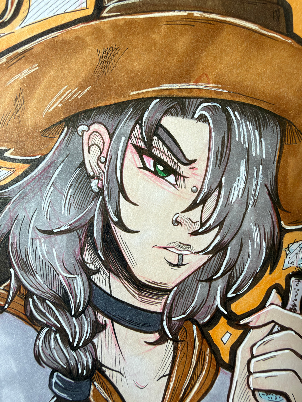 Witchy Man - 5x7" 2026 Original Artwork