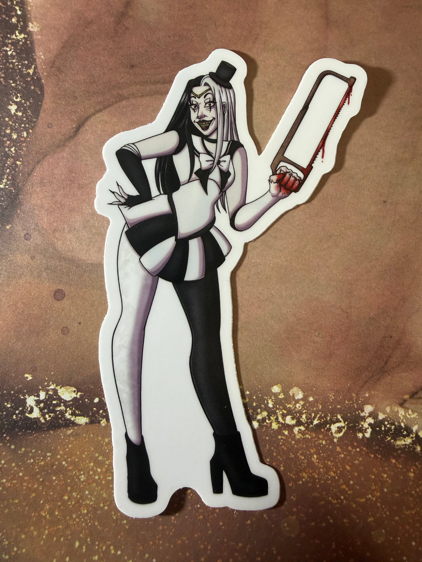 Slasher Scouts 2026 5” Horror Vinyl Stickers