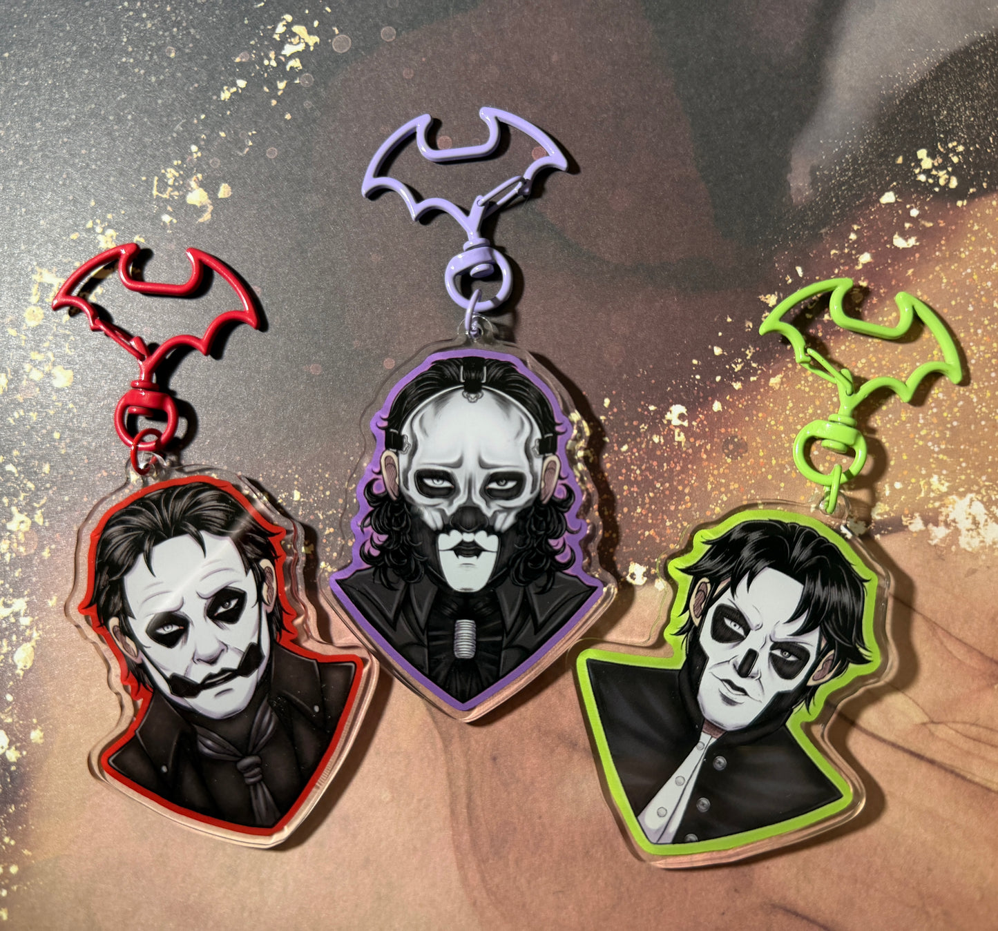 Papa (BACKORDER) 3” Fan Art Keychains