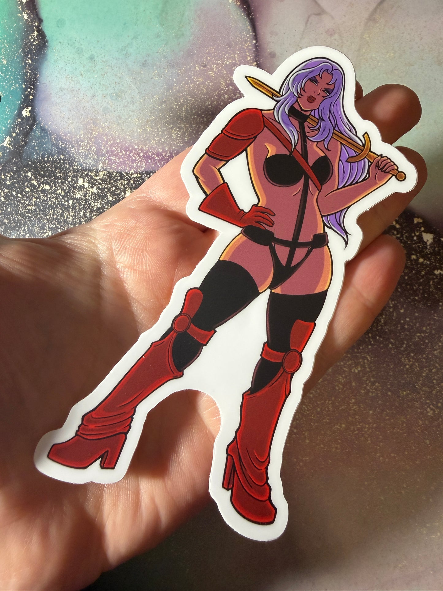Taarna 5” Vinyl Fan Art Sticker