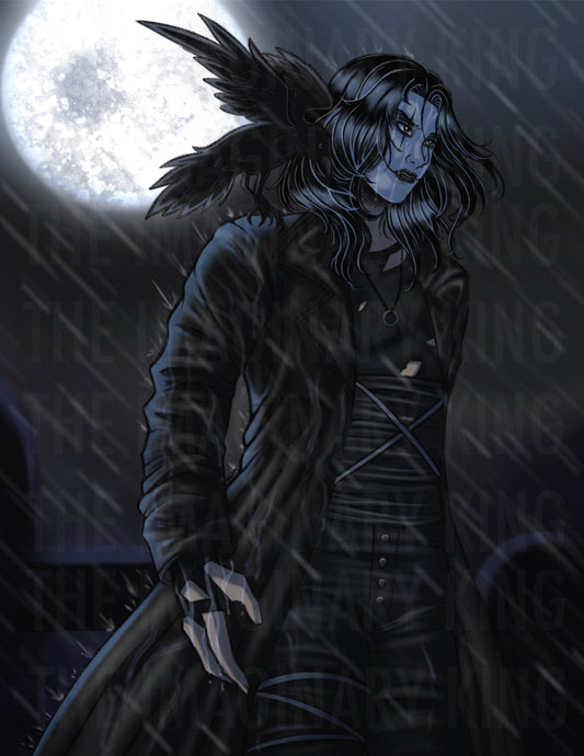 Eric Draven - 11X14” Fan Art Print