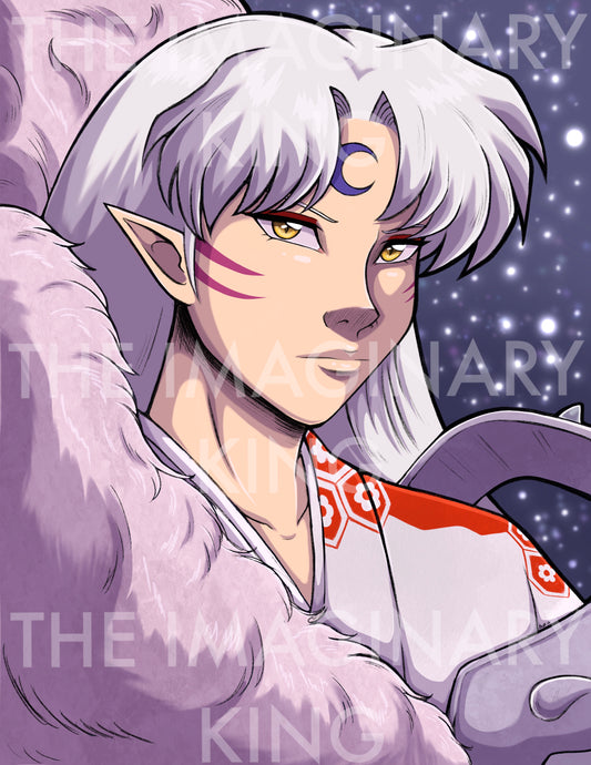 Hot Demon Brother - Anime Fan Art 8.5x11” Print