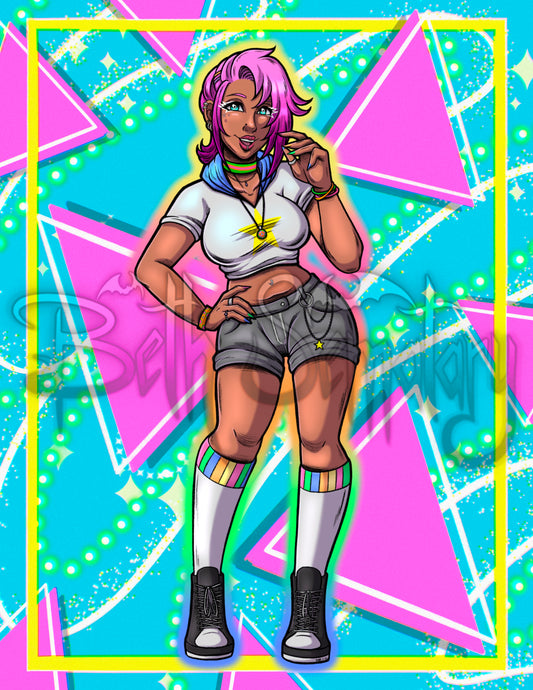 I Am A Star (Aniyah) - 8.5”x11” Original Artwork