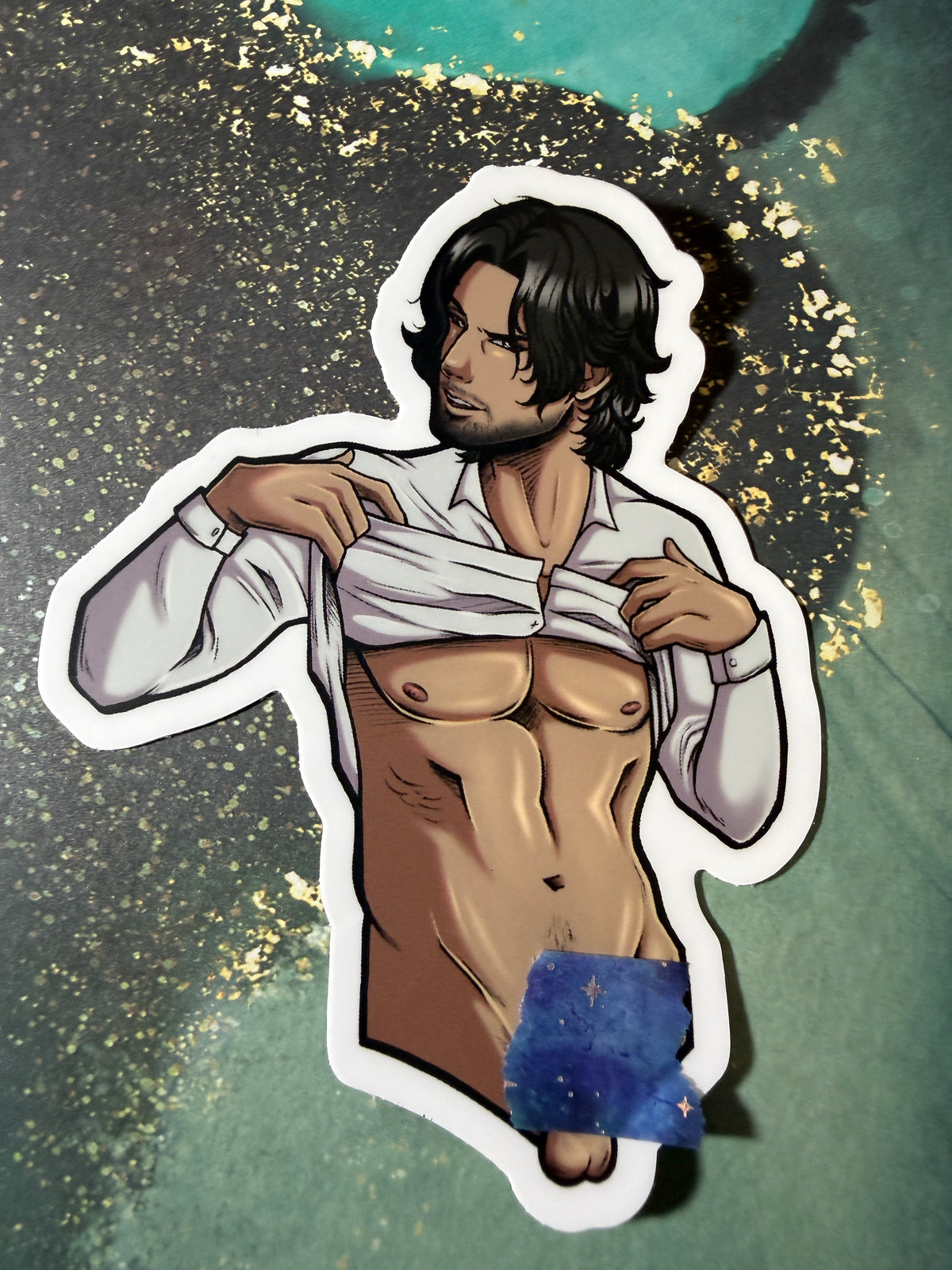 Leon + Luis RE4 4” (SFW + NSFW) Fan Art Stickers