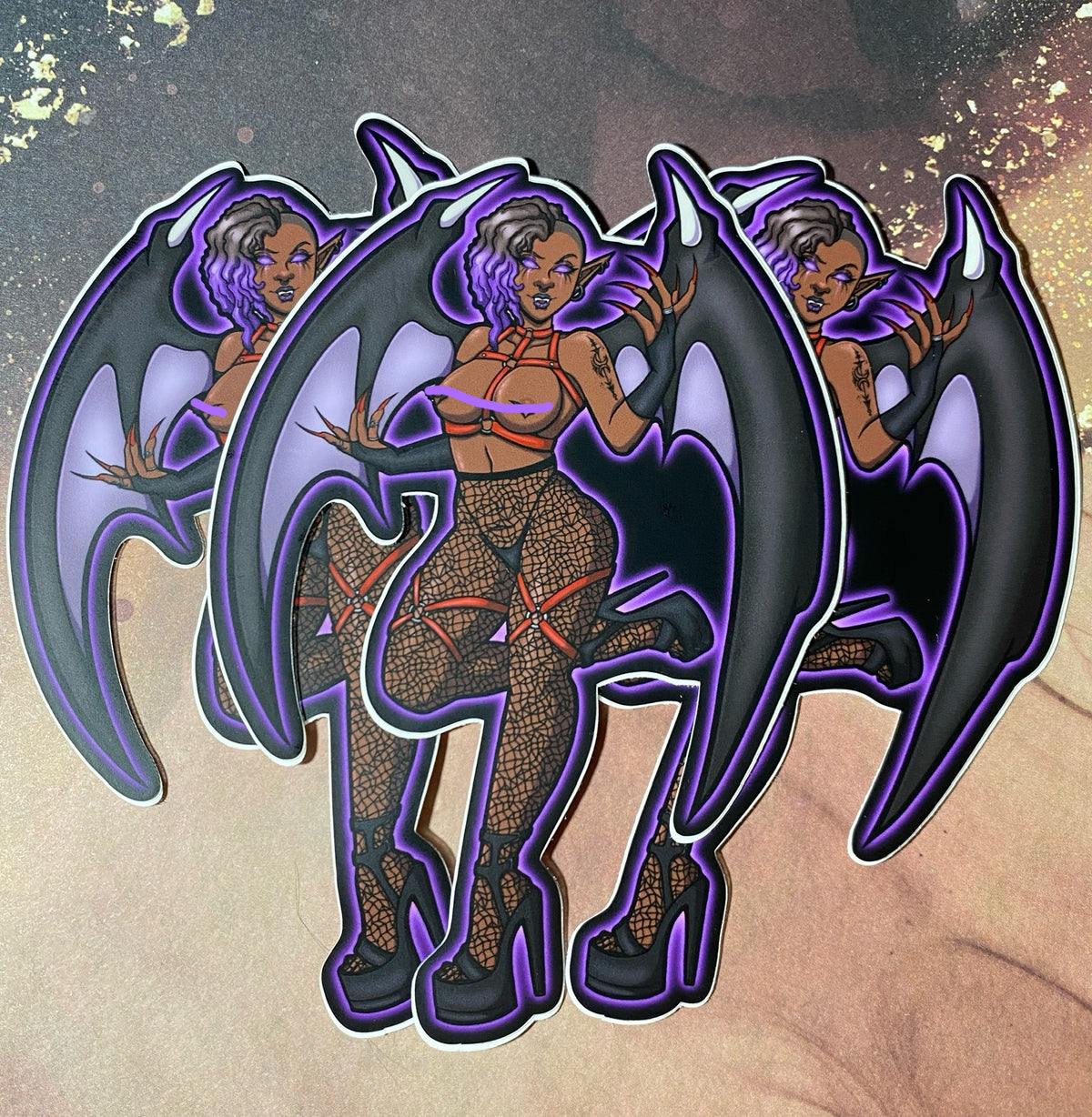 Demon Babe - Original Vinyl 5” Sticker