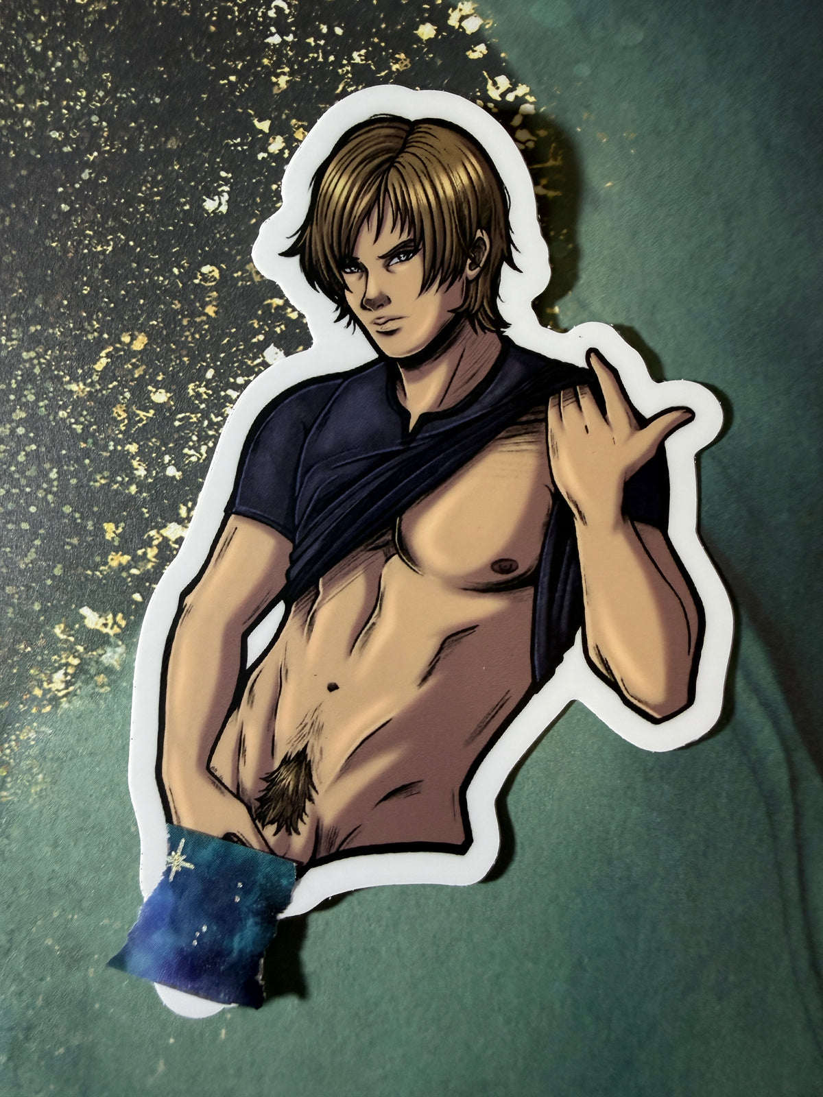 Leon + Luis RE4 4” (SFW + NSFW) Fan Art Stickers