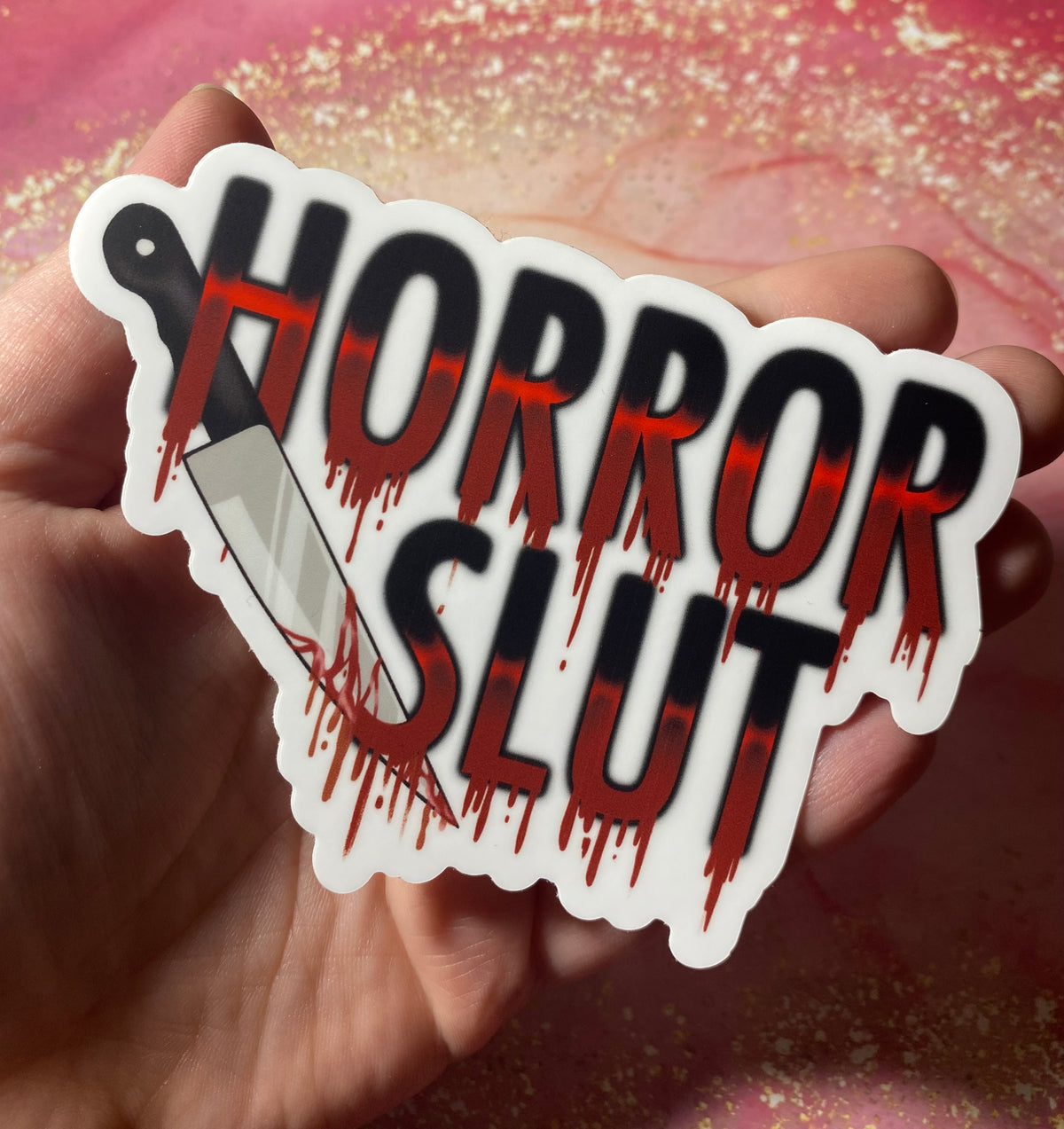 Horror Slut - Matte/Holographic Original 3” Vinyl Sticker