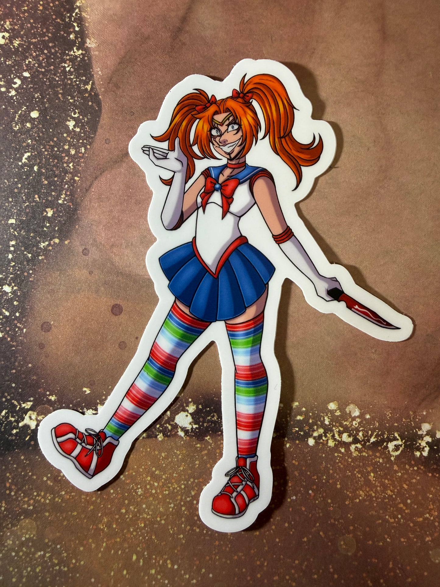 Slasher Scouts 2026 5” Horror Vinyl Stickers