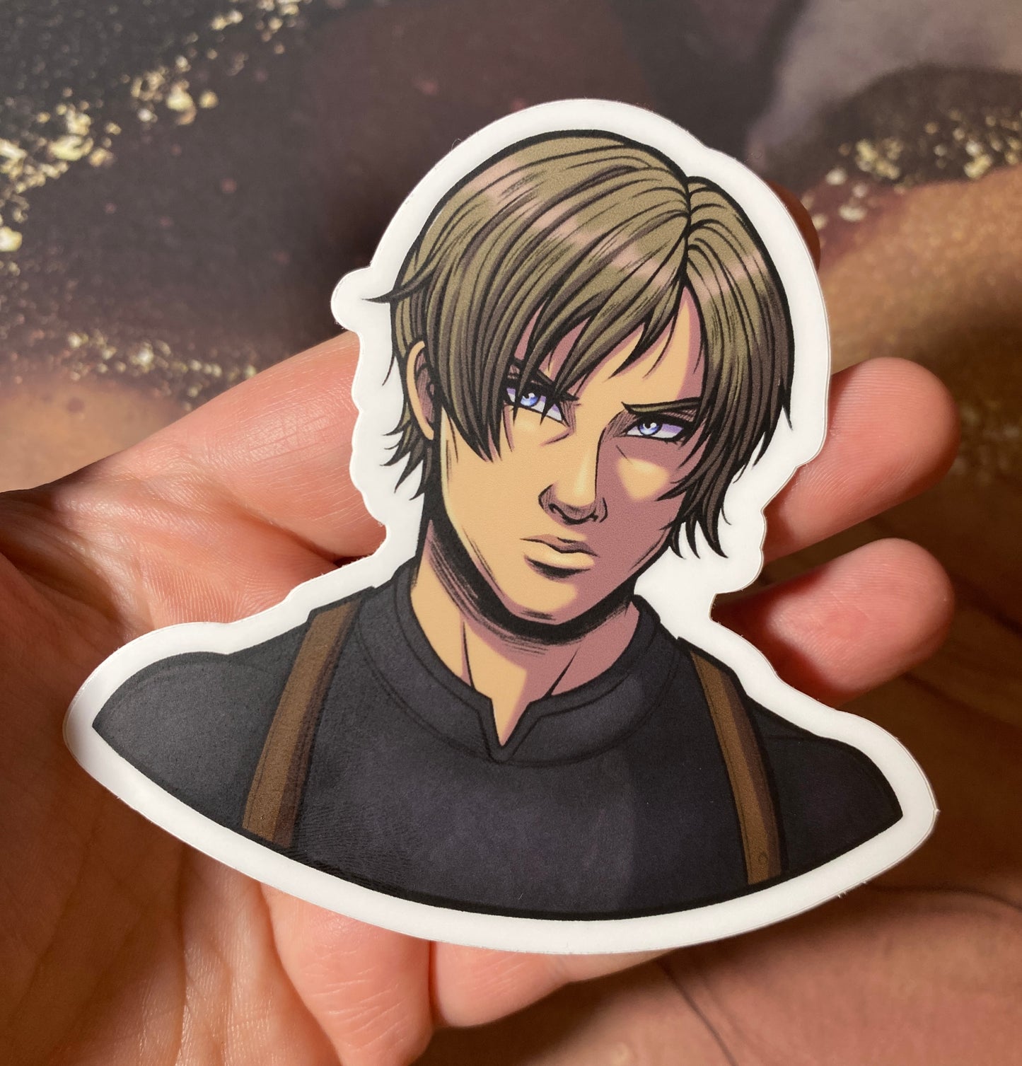 Leon Variety (BACKORDER) - Horror Video Game 3.5” Fan Art Stickers