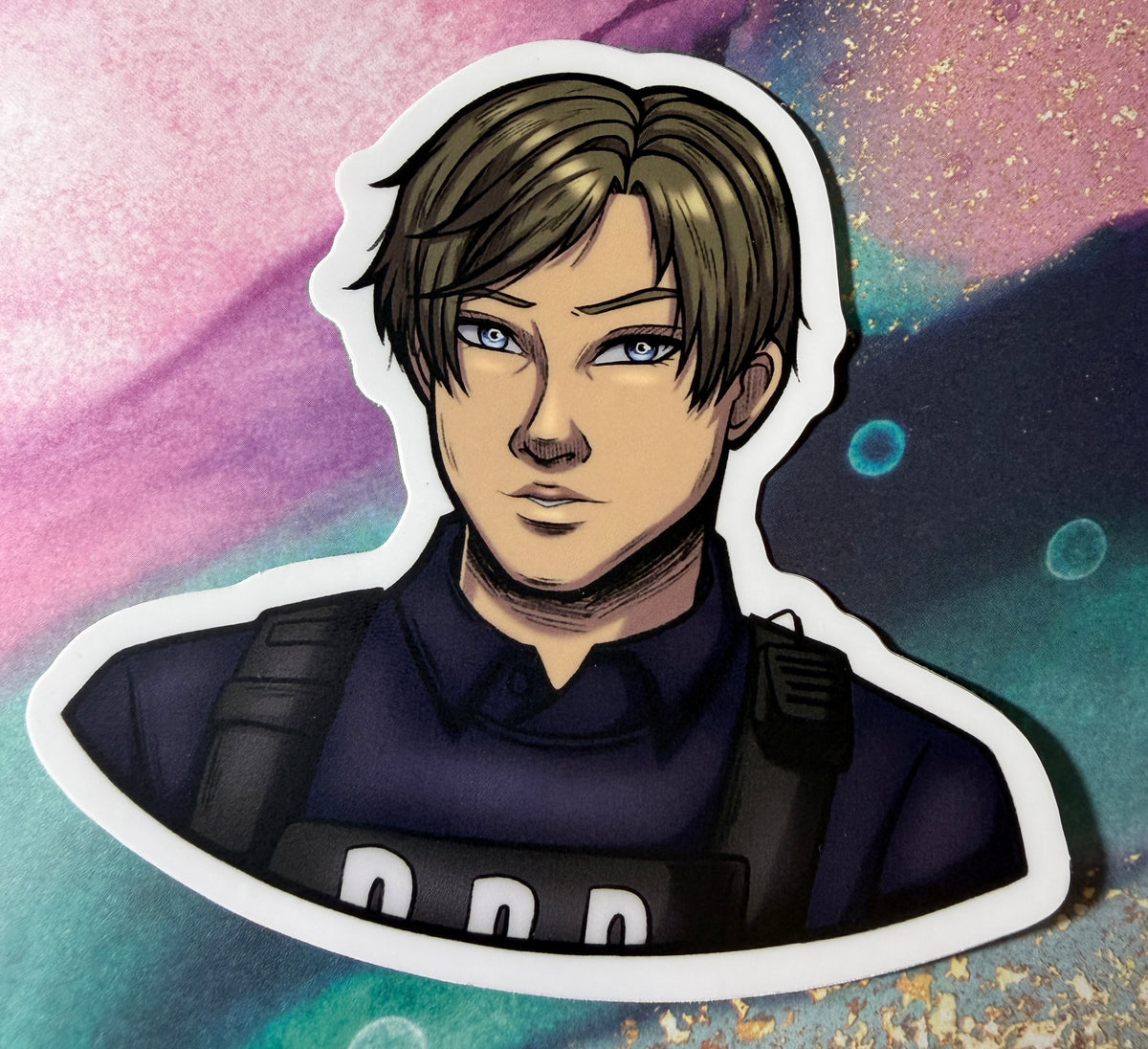 Leon Variety - Horror Video Game 3.5” Fan Art Stickers