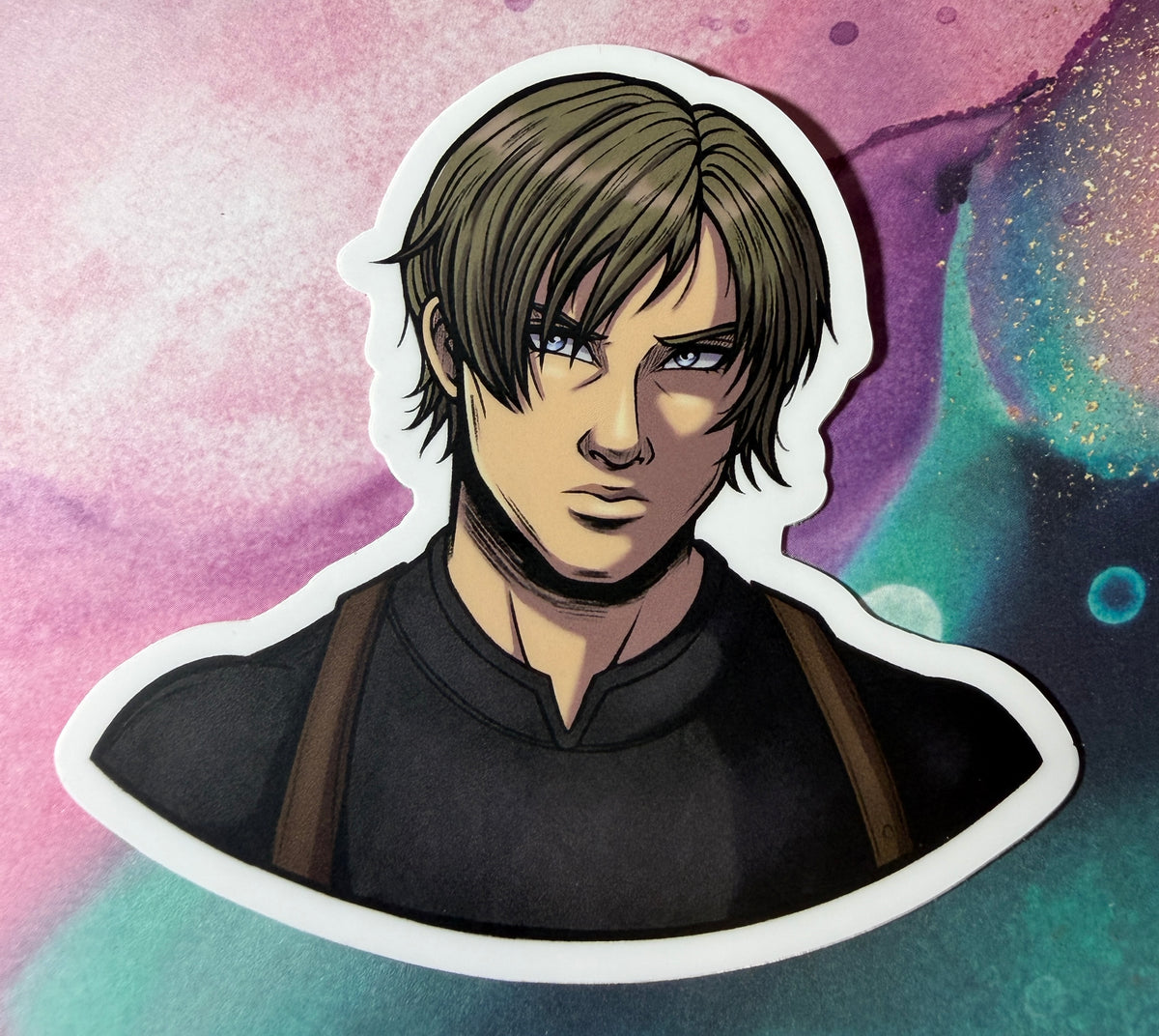Leon Variety - Horror Video Game 3.5” Fan Art Stickers