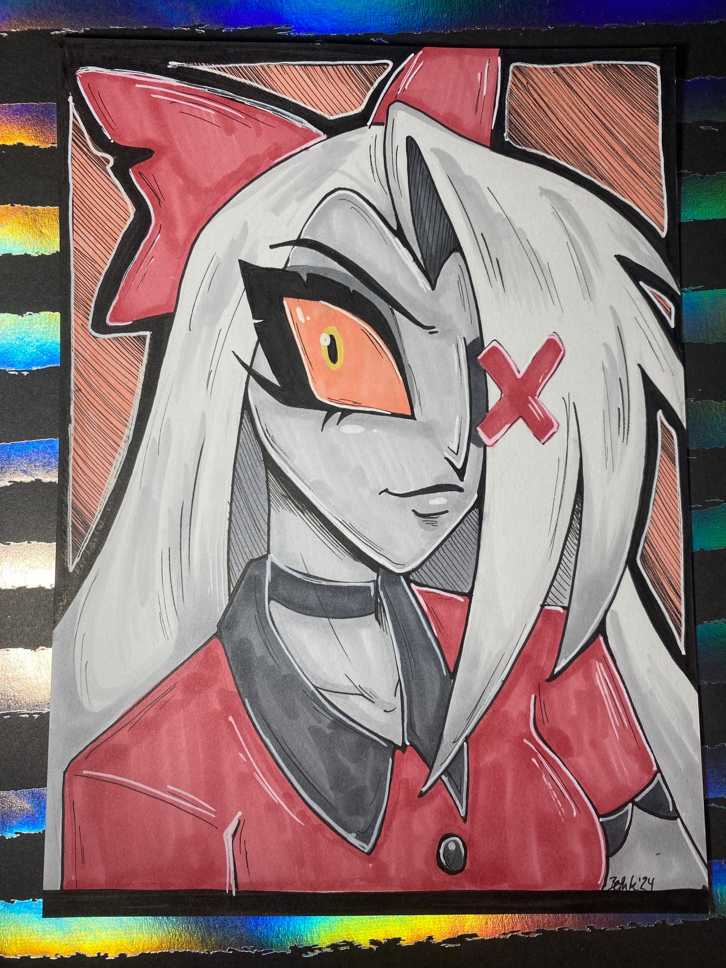 Hazbin VARIETY - Original Traditional Fan Art 5”x7”