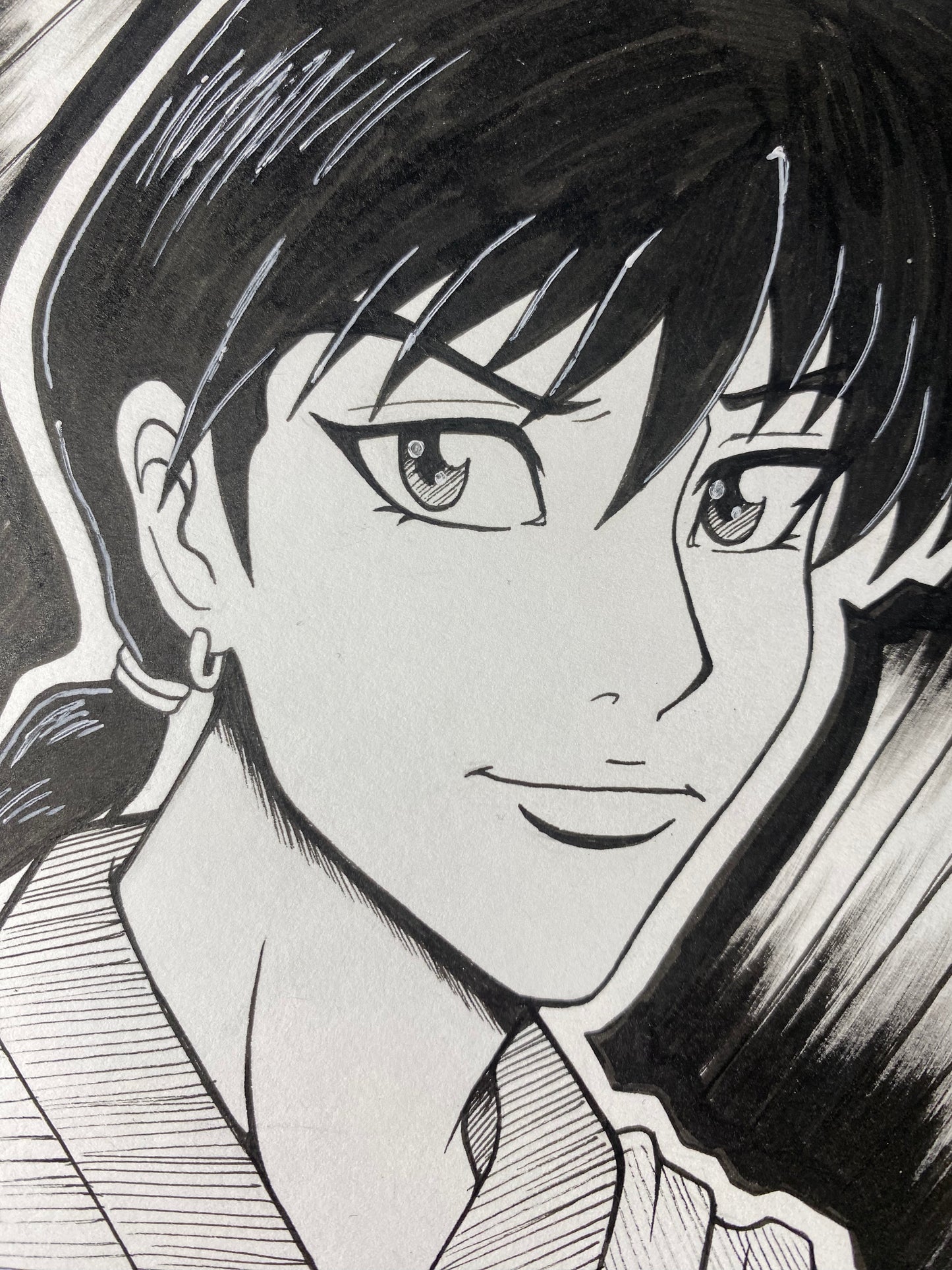 Miroku 4”x6” Traditional Fan Art