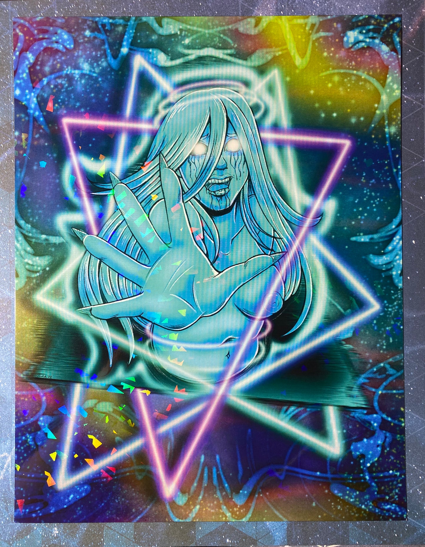 Space Case Original Art 8.5”x11” Print