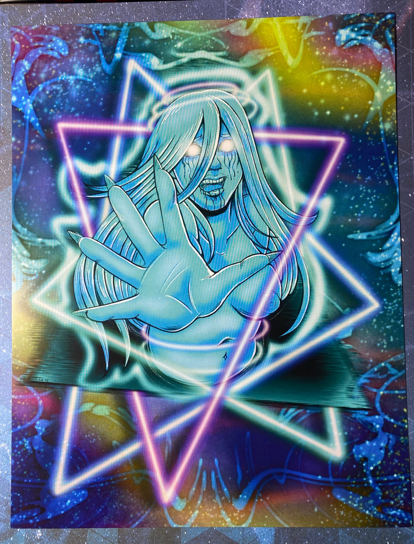 Space Case Original Art 8.5”x11” Print