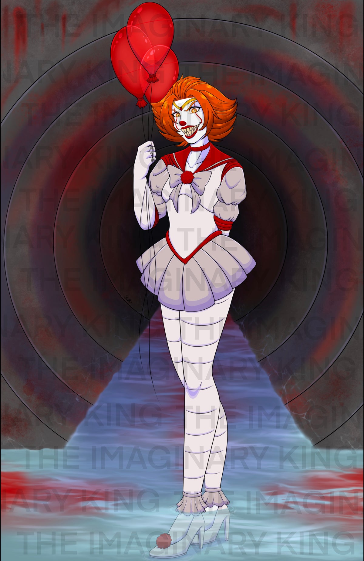 Spooky Scouts - Sailor Moon Horror Mash Up 11"x17" Prints